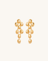 CAIRO LARGE GOLD EARRING